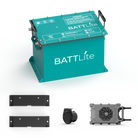 golf cart battery lithium complete kit