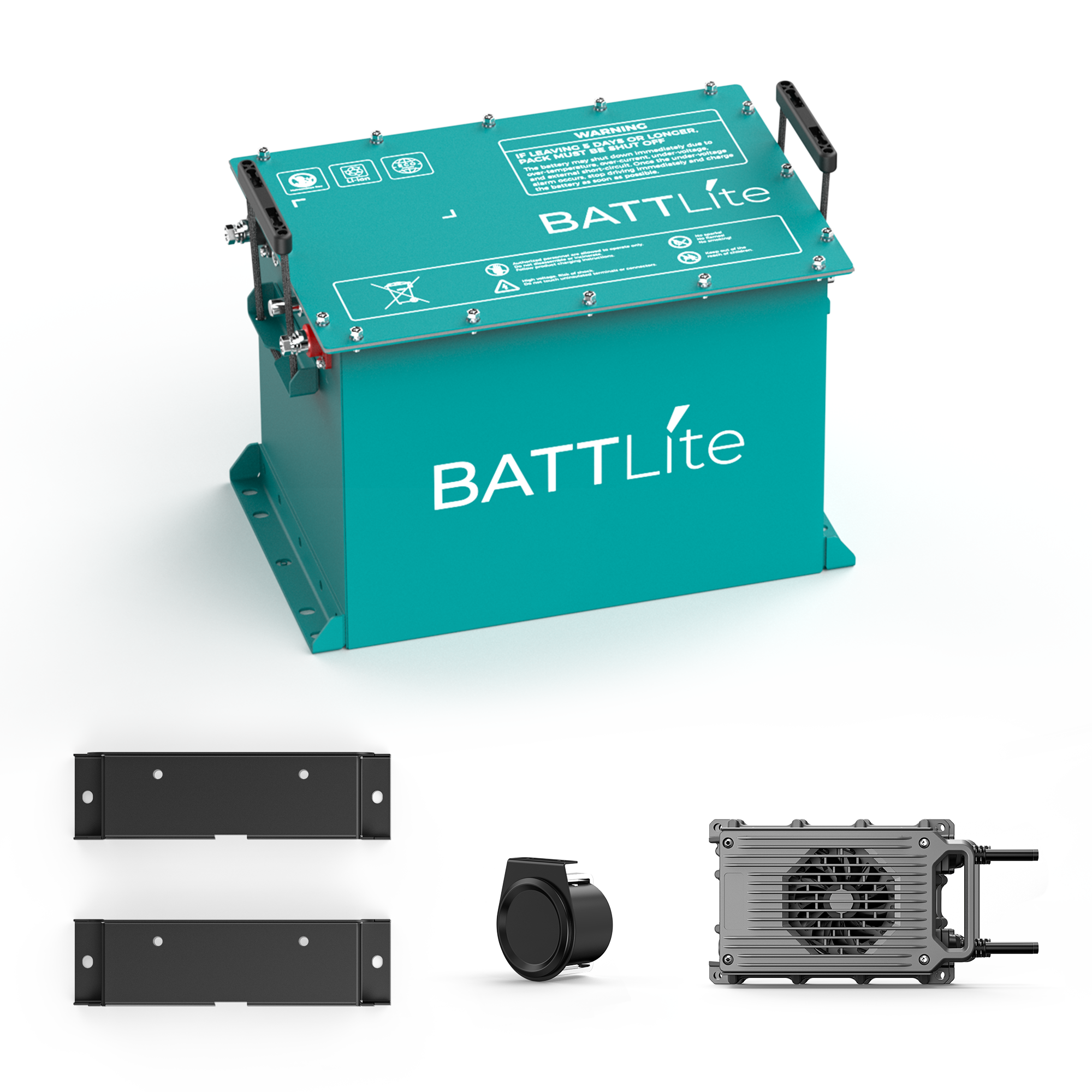 golf cart battery lithium complete kit