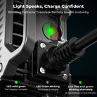 48v 15A lifepo4 battery Charger  light status