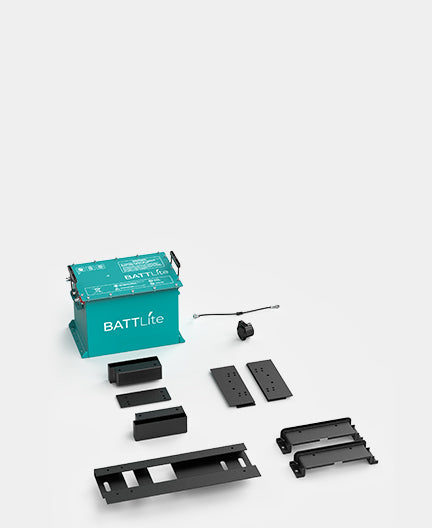 lithum golf cart battery  bracket-all