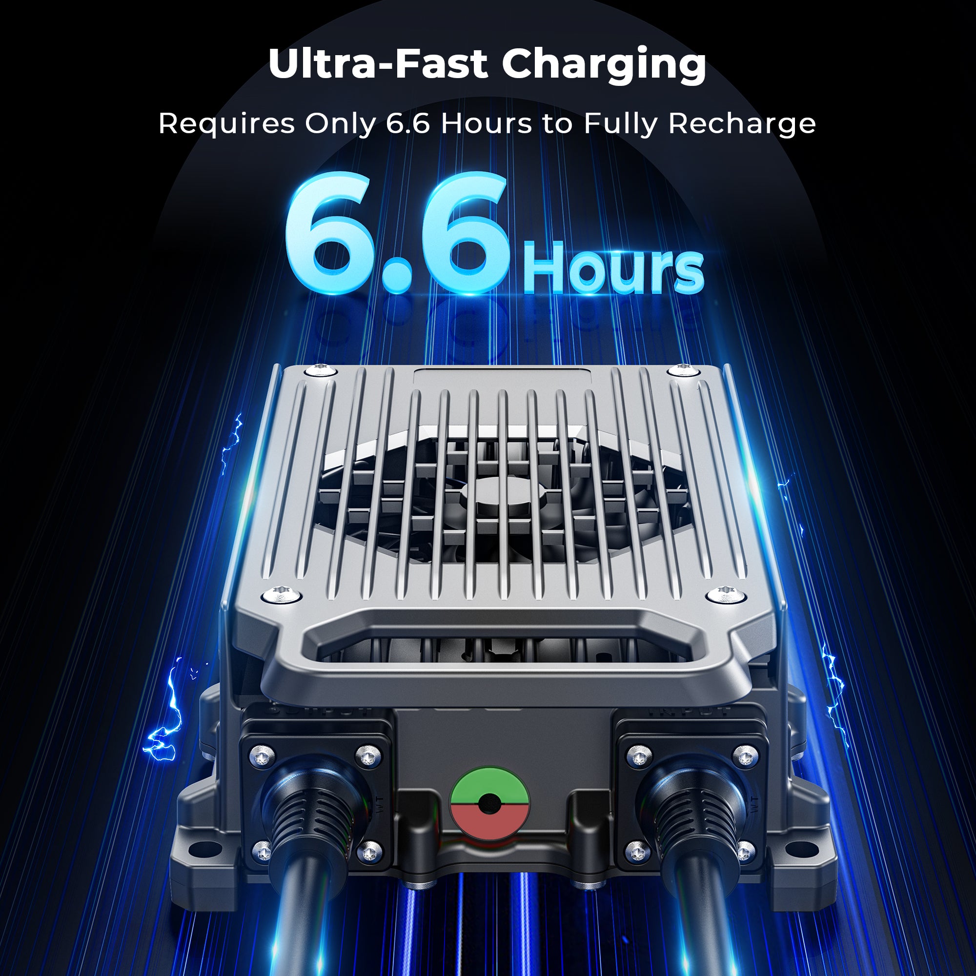 48v 15A lifepo4 battery Charger  fast charging 