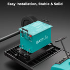 48v 105Ah golf cart battery lithium installation - ezgo-rxv